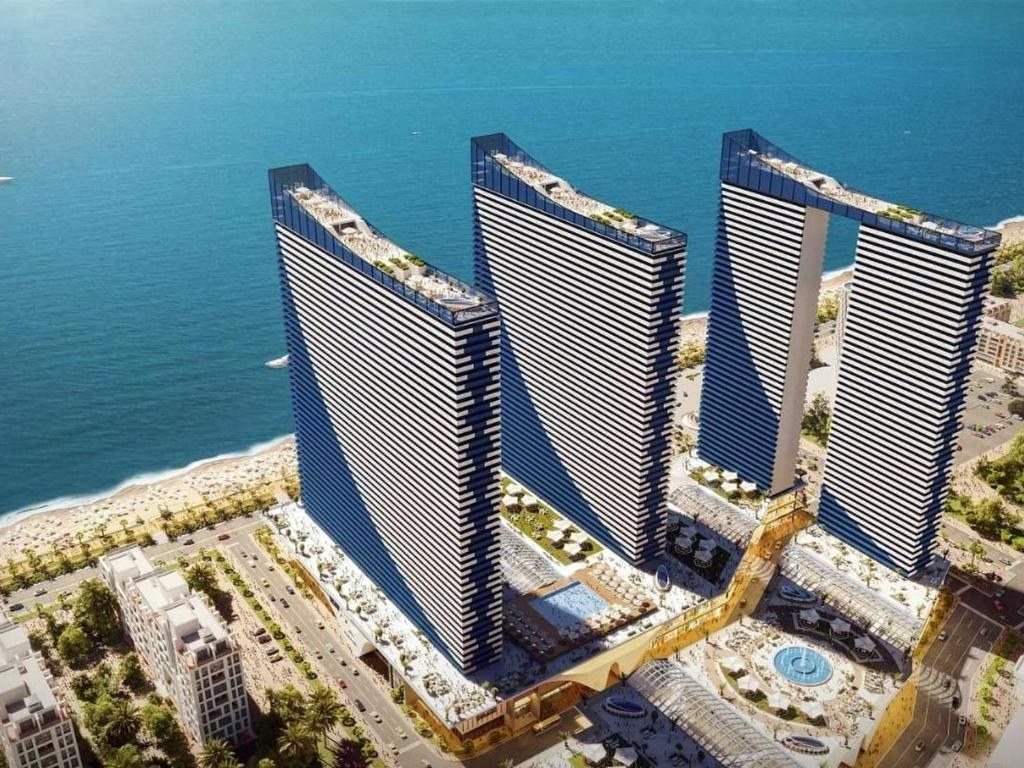 Orbi City Batumi с высоты